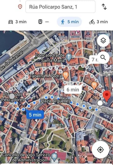 Actualizado 2024, Centro, Pleno Casco Vello Apartamento Vigo Exterior foto